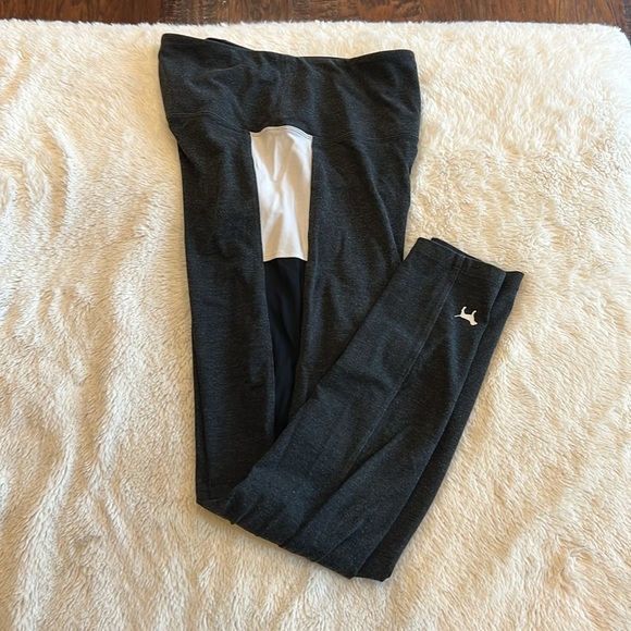 PINK Black Leggings High Waisted with Pocket medium - Picture 5 of 7